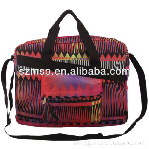 2 handle straps Polyester 600 Denier sublimation heat transfer travel bag